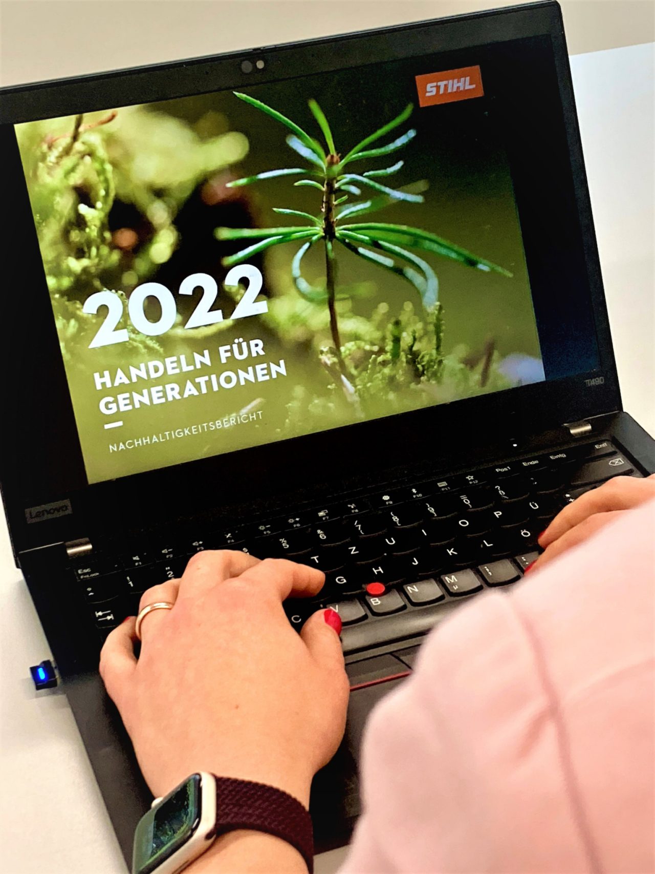 Raport zrównoważonego rozwoju STIHL 2022