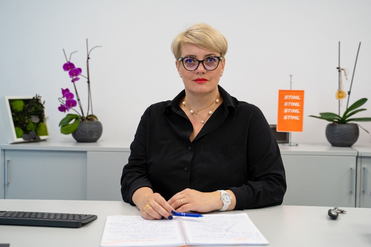 Simona Anca-Mantescu, dyrektor zarządzająca STIHL Rumunia 